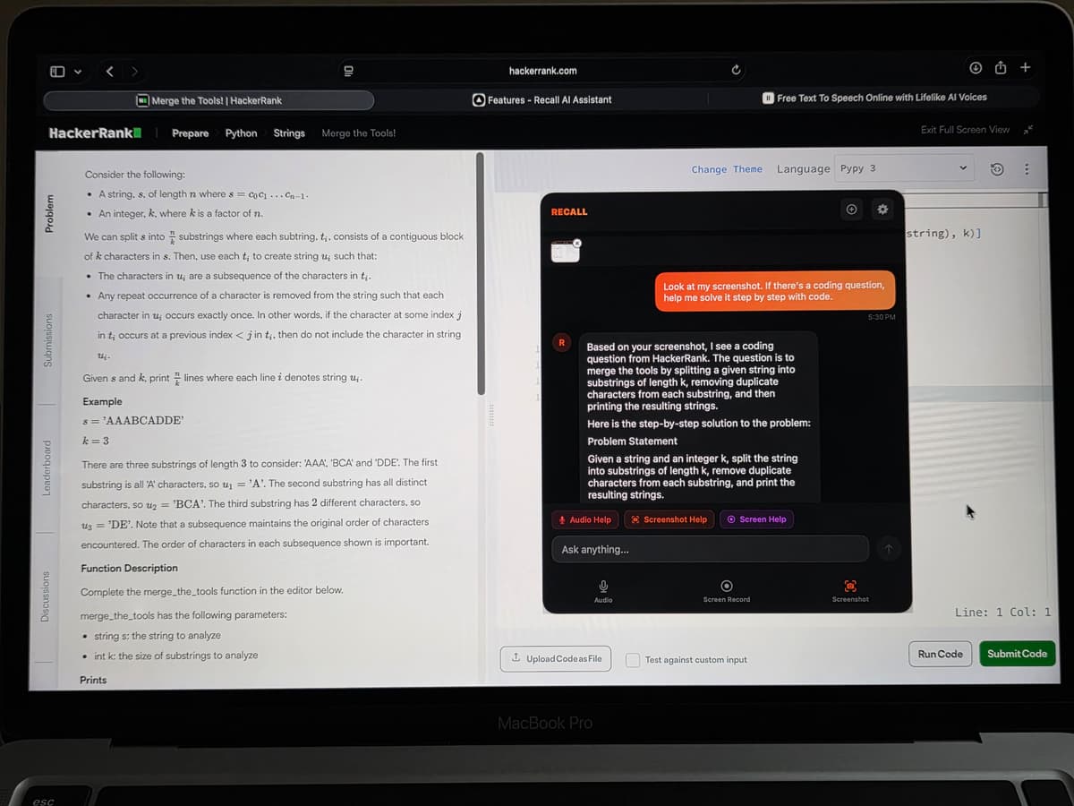 Screen Understanding