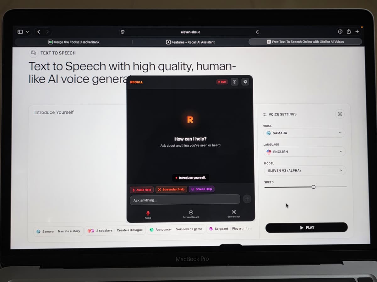 Real-time Audio Transcription