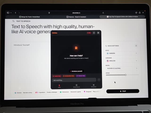 Features - Recall AI Assistant